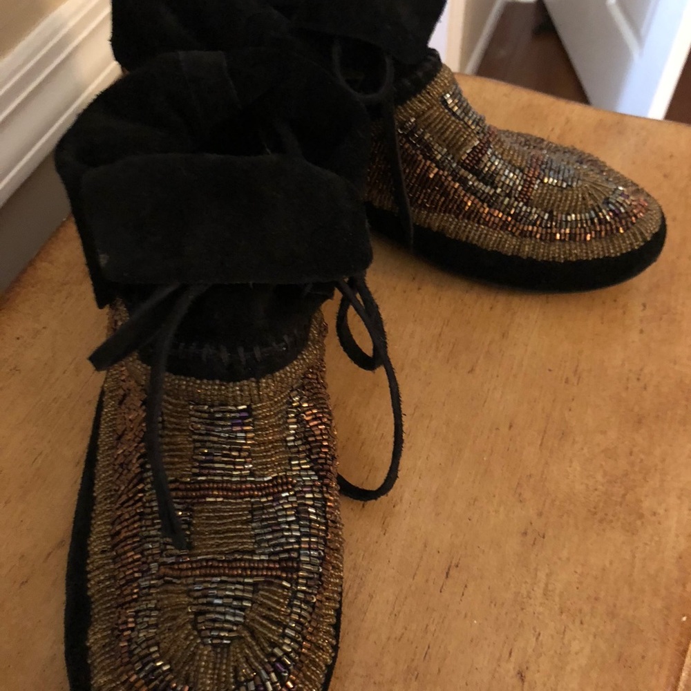 Beaded Booties